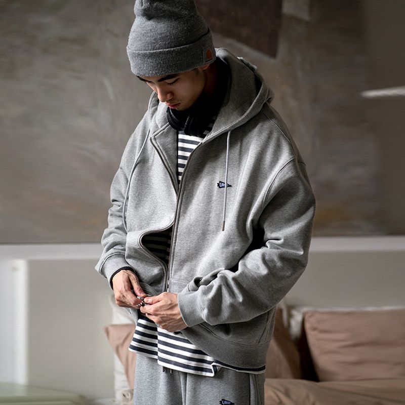 メンズ/レディース コットン混フーディー – 普段使い・お出かけにぴったり