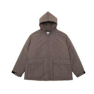 Soranetex 中綿ジャケット 兜帽・立領切替可能 カーキ