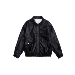 フェイクレザージャケット