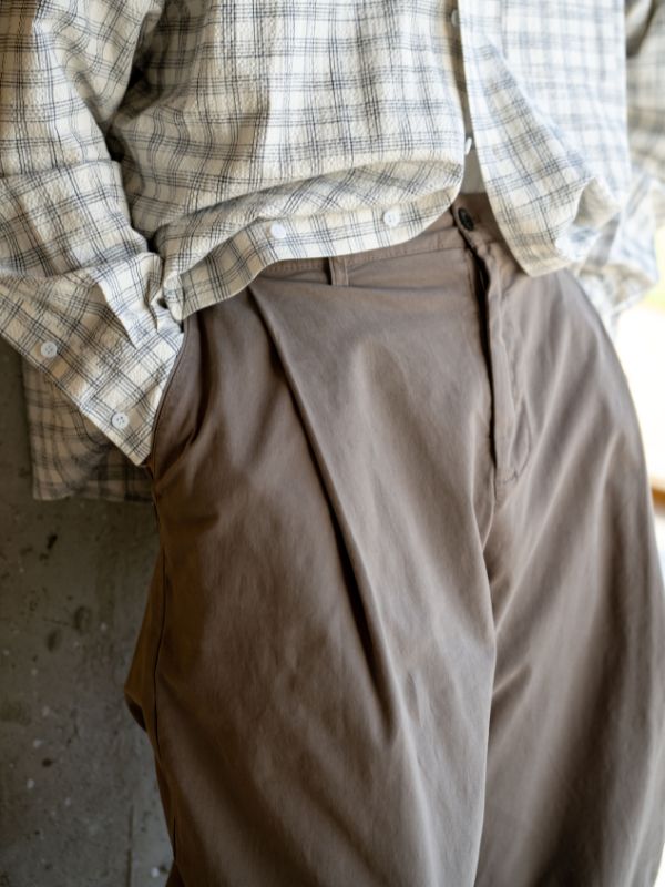 リラックスフィット チェック柄シャツ デイリーユース